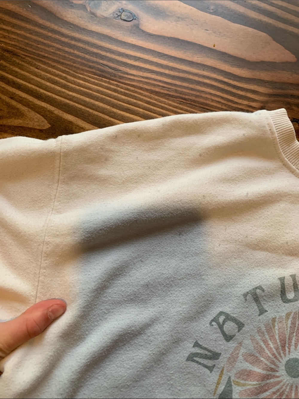 Billabong cream crewneck sweatshirt - Picture 4 of 7